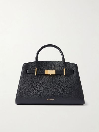 DEMELLIER The Hudson small textured-leather top-handle bag