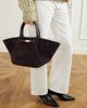 DEMELLIER The Midi New York Midi suede tote - 2