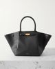 DEMELLIER The New York midi textured-leather tote - 1
