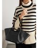 DEMELLIER The New York midi textured-leather tote - 2