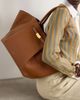 DEMELLIER The New York textured-leather tote - 2