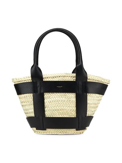 DeMellier Women's Santorini Raffia Tote Bag
