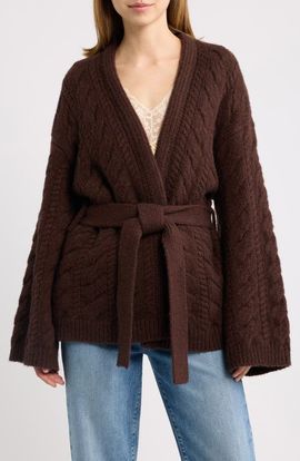 DÔEN DÔEN Alpine Cable Cardigan