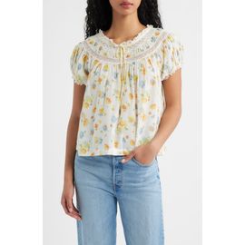 DÔEN DÔEN Emile Floral Top