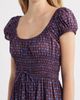 DÔEN DÔEN Quinelle Smocked Organic Cotton Midi Dress - 4