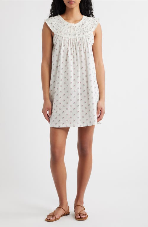 DÔEN DÔEN Verity Print Smocked Yoke Dress
