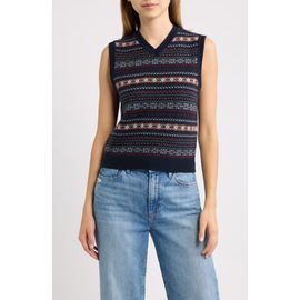 DÔEN DÔEN Vincent Fair Isle Sweater Vest