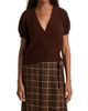 DÔEN Women's Arella Puff-Sleeve Cashmere Cardigan - 3