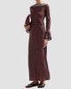 DÔEN Women's Davina Paisley Silk Bias-Cut Maxi Dress - 4