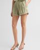 DÔEN Women's Declan Pleated Shorts - 4