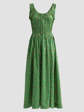 DÔEN Women's Emmaretta Floral Cotton Dress