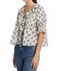 DÔEN Women's Henri Floral Cotton V-Neck Blouse - 4