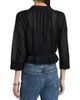 DÔEN Women's Hillock Lace-Trim Cotton Top - 5