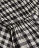 DÔEN Women's Ischia Gingham Cotton Tie-Waist Midi Dress - 7