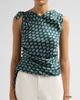 DÔEN Women's Janille Paisley Silk Top - 5