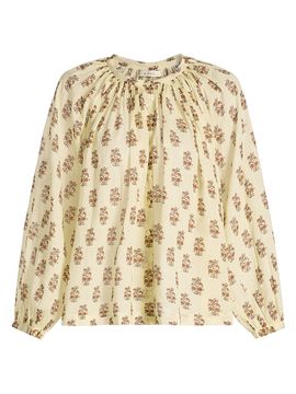 DÔEN Women's Jonie Floral Cotton Top