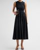 DÔEN Women's Mallory Smocked Cotton Midi Dress - 2