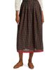 DÔEN Women's Marciette Floral Cotton Midi-Skirt - 3