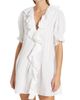 DÔEN Women's Piper Belted Ruffled Minidress - 6