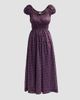 DÔEN Women's Quinelle Printed Midi Dress - 1