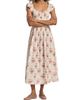 DÔEN Women's Quinette Floral Midi-Dress - 3