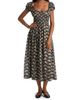 DÔEN Women's Quinley Floral Midi-Dress - 3