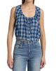DÔEN Women's Theo Plaid Cotton Top - 3