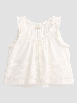 DÔEN Women's Toussine Eyelet Cotton Top