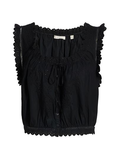 DÔEN Women's Traveler Eyelet Top