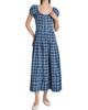DÔEN Women's Valenne Plaid Button-Front Midi-Dress - 3