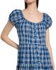 DÔEN Women's Valenne Plaid Button-Front Midi-Dress - 6