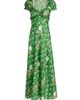 DÔEN Women's Valerine Silk-Blend Maxi Dress - 1