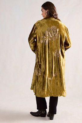Denim And Bone Denim And Bone Velvet Duster