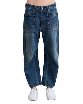 Denimist Denimist Bella Utility High Rise Ankle Boyfriend Jeans in Indigo