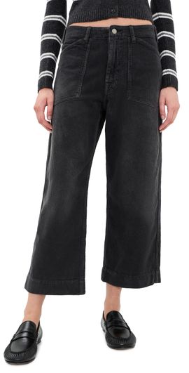 Denimist Denimist Georgia Corduroy Work Pants Washed Black Cord