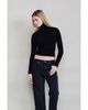 Denimist Denimist Lucy Bf High Rise Relaxed Straight Jeans in Worn Black - 3