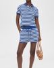 Denimist Denimist Relaxed Shorts Blue Stripe Multi - 5