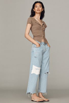 Denimist Haisley High-Rise Relaxed Jeans