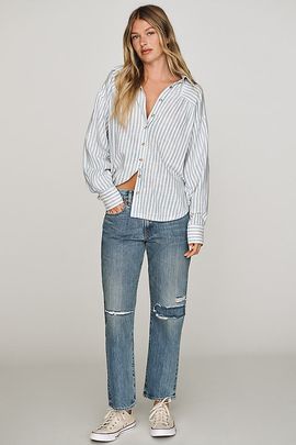 Denimist Lindsay Mid-Rise Slim Jeans