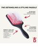 DENMAN DENMAN D38 The Detangling & Styling Paddle - 5