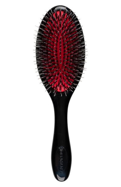 DENMAN DENMAN D81M Medium Style & Shine Nylon & Natural Boar Bristle Finishing Brush