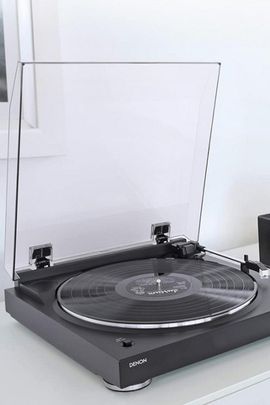 Denon Denon DP-29F Analog Record Turntable in Black at Urban Outfitters
