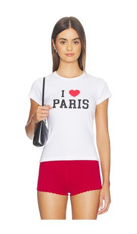DEPARTURE DEPARTURE I Heart Paris Baby Tee