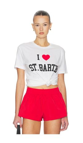 DEPARTURE DEPARTURE I Heart St. Barth Tee