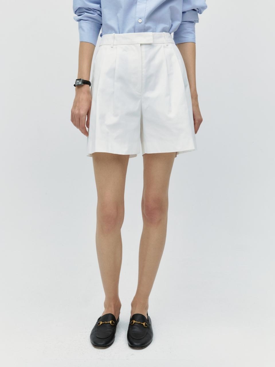 DEPOUND Bermuda Shorts - White