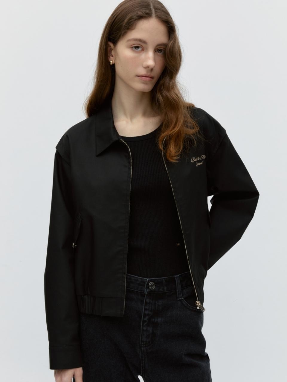 DEPOUND Bomber Jacket - Black