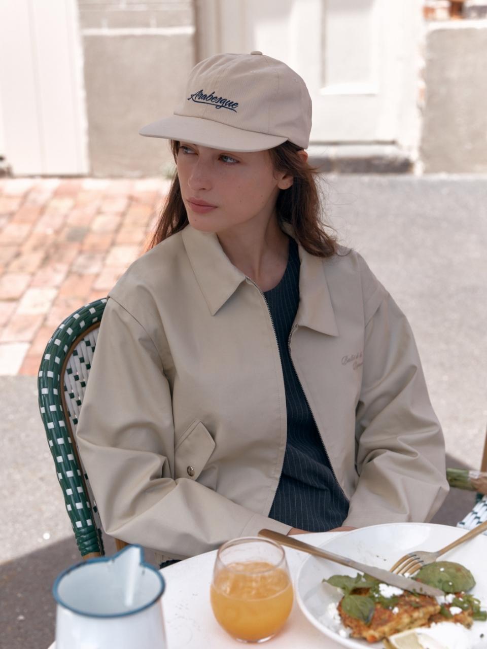 DEPOUND Bomber Jacket - Light Beige