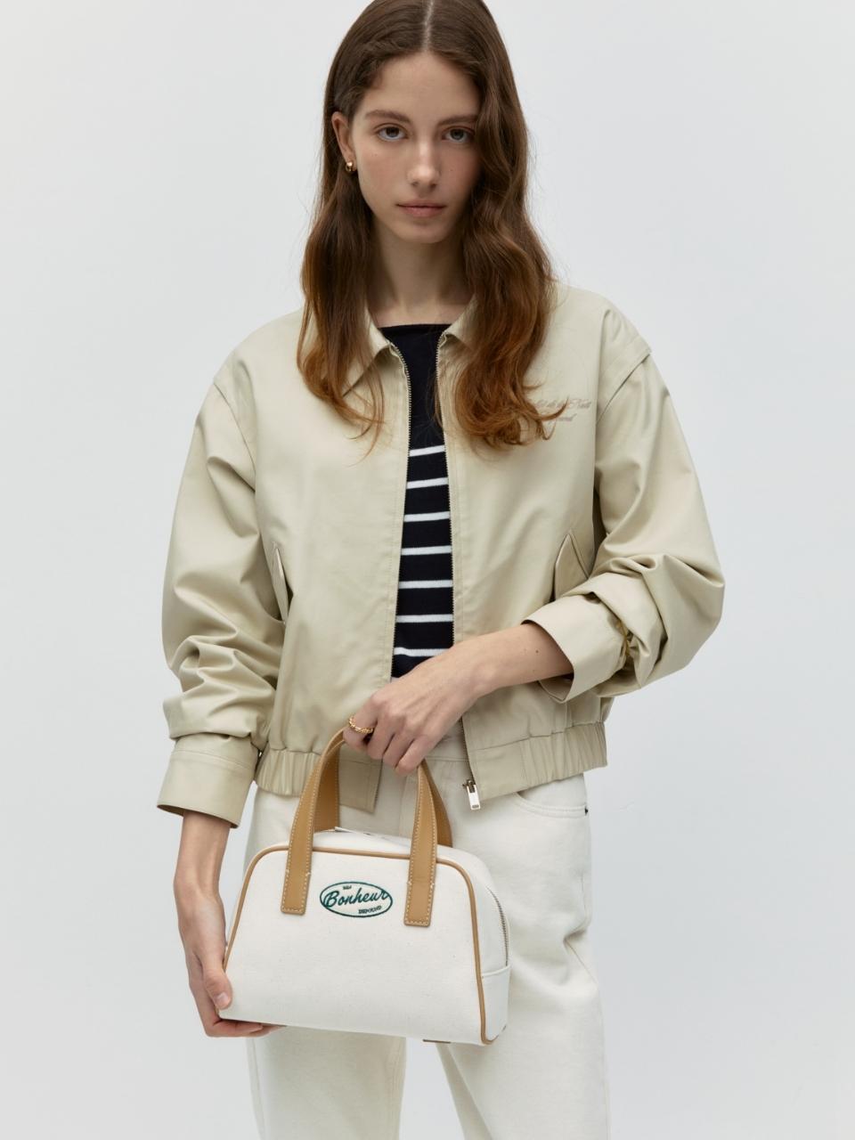 DEPOUND Bowling Canvas Bag (Tote)_Beige