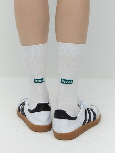DEPOUND Essential Rib Socks_Off White