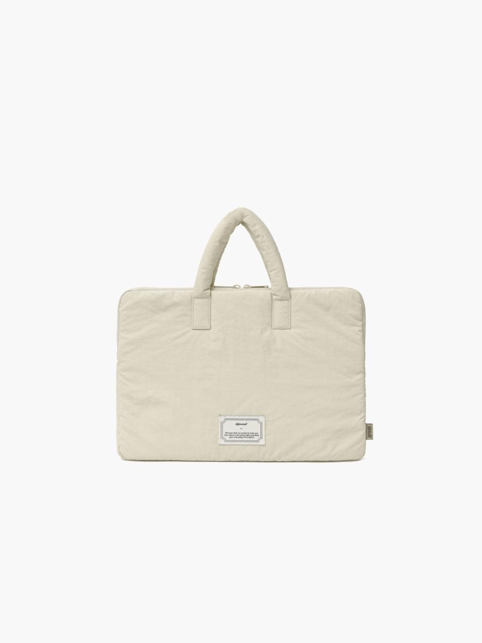 DEPOUND everyday laptop pouch - natural